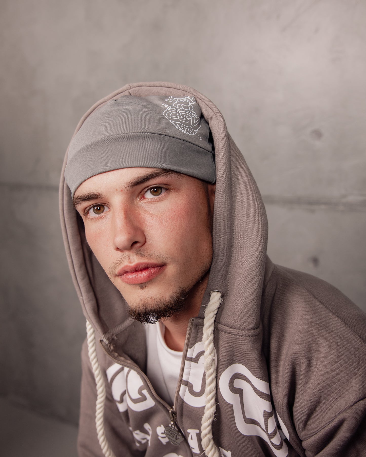 Grey Skull Cap