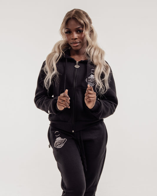 Starlight zip-up hoodie
