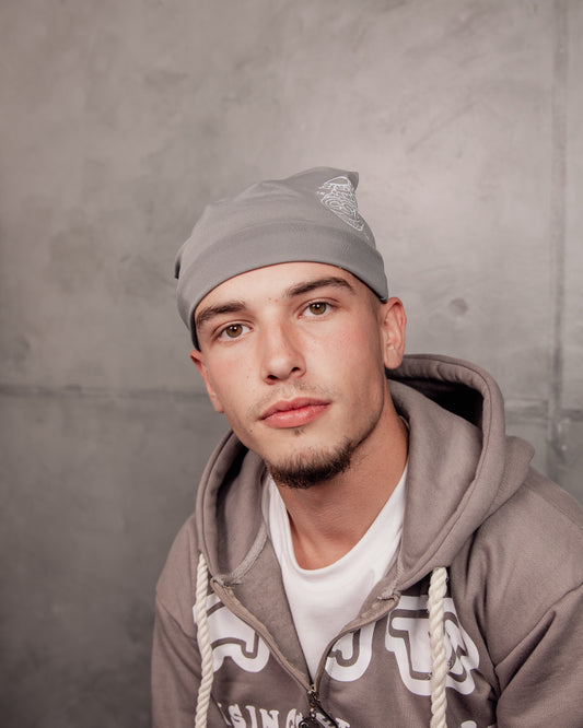 Grey Skull Cap