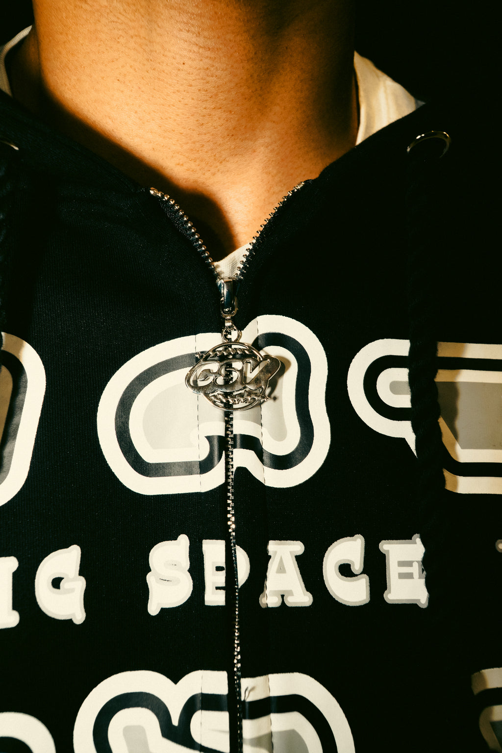 CSV Black tracksuit top