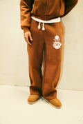 Brown tracksuit bottoms
