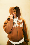 CSV Brown tracksuit top