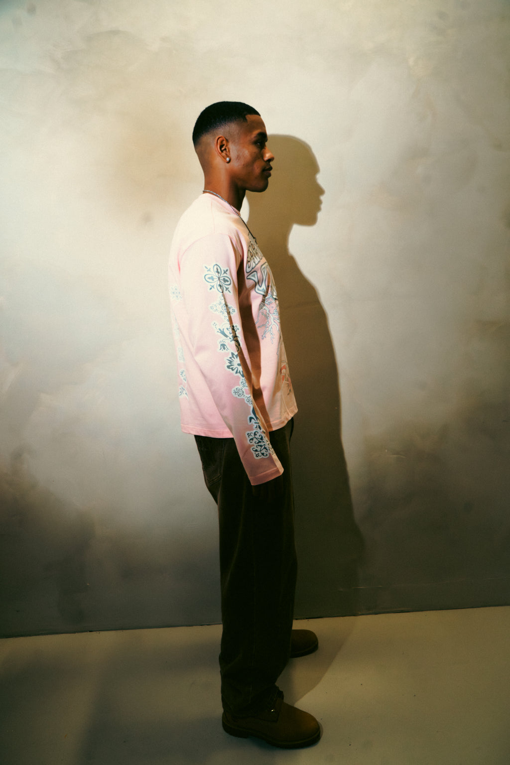 Pink ‘Chasing Space Vibes’ long sleeve