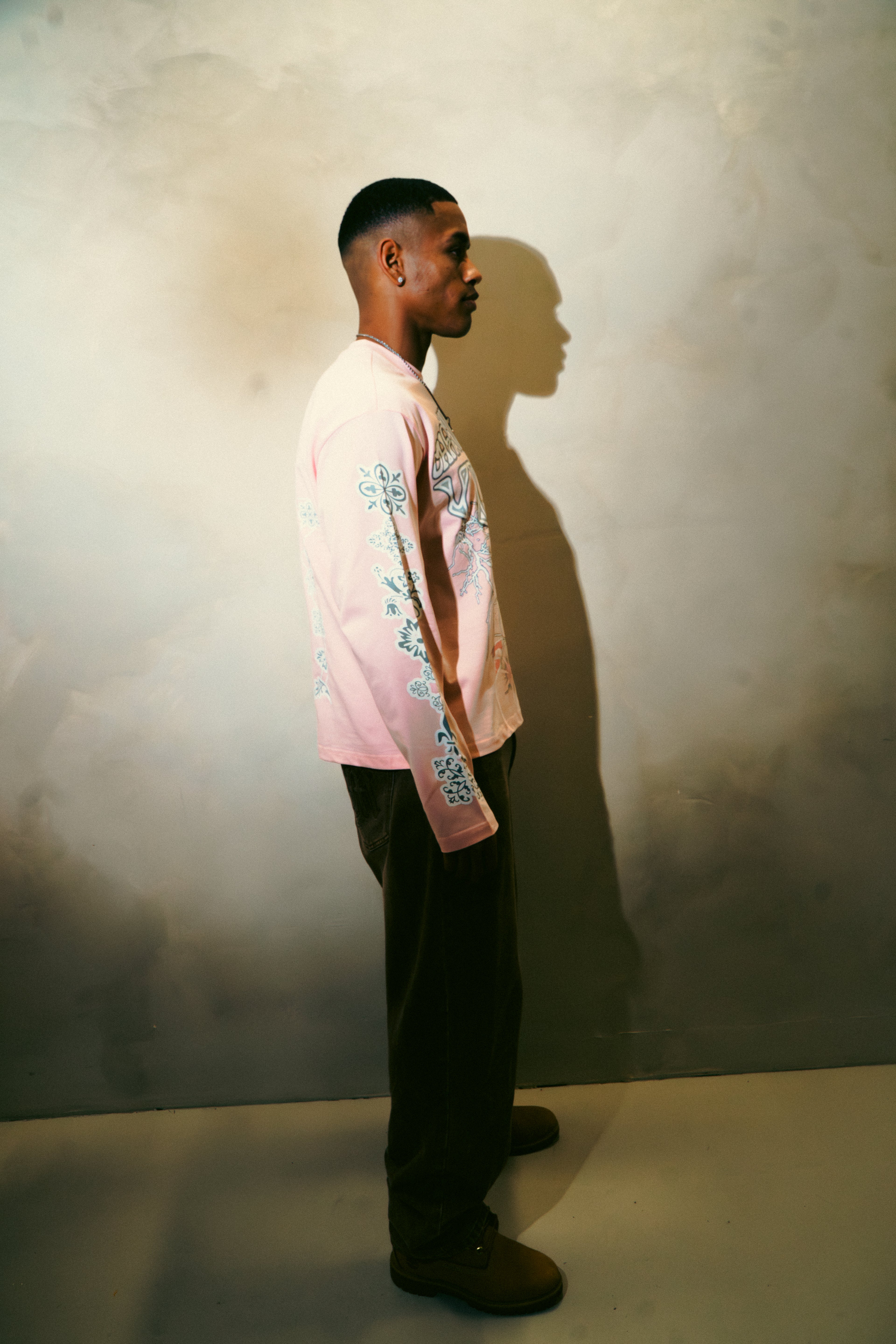 Pink ‘Chasing Space Vibes’ long sleeve