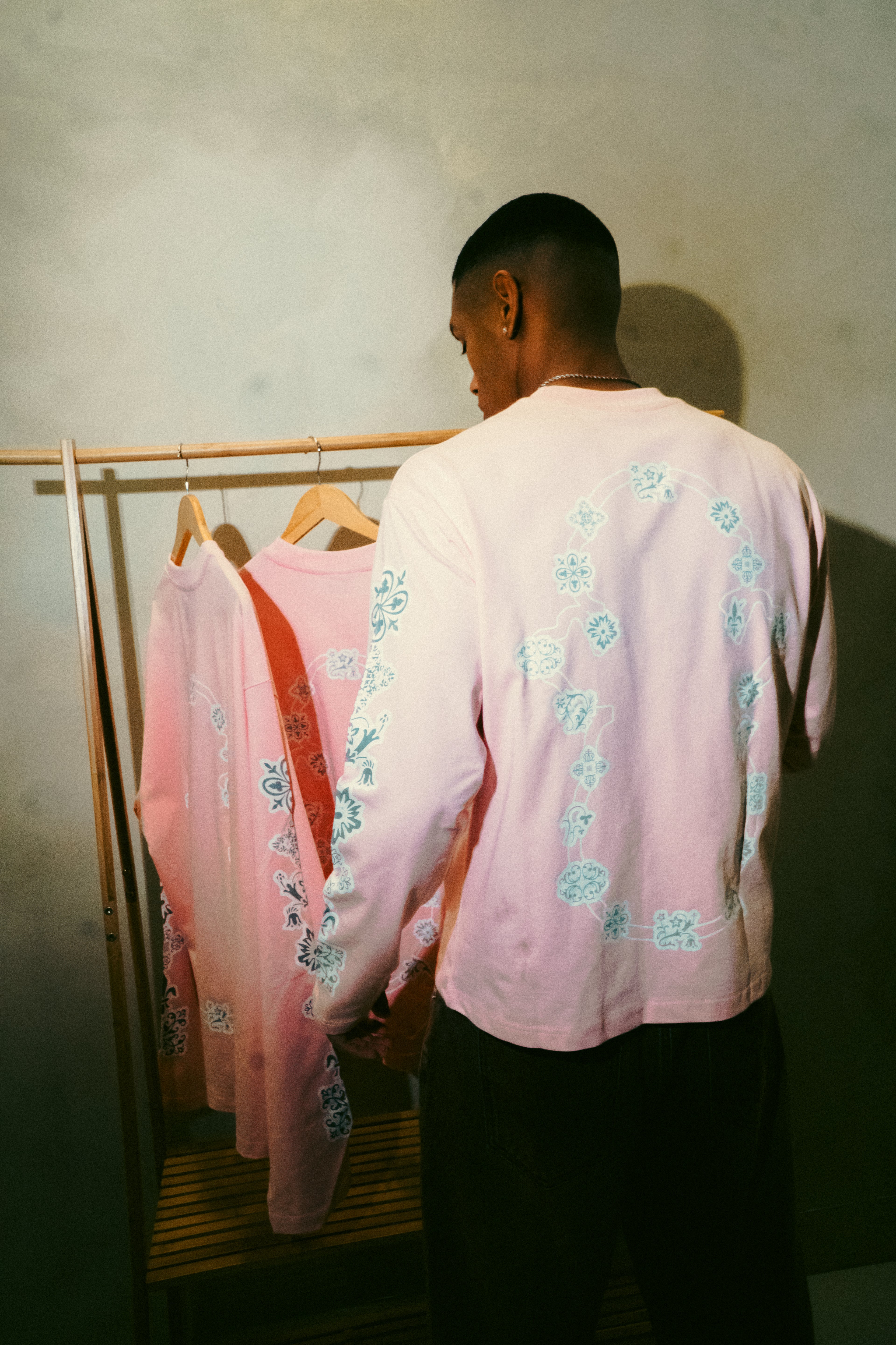 Pink ‘Chasing Space Vibes’ long sleeve