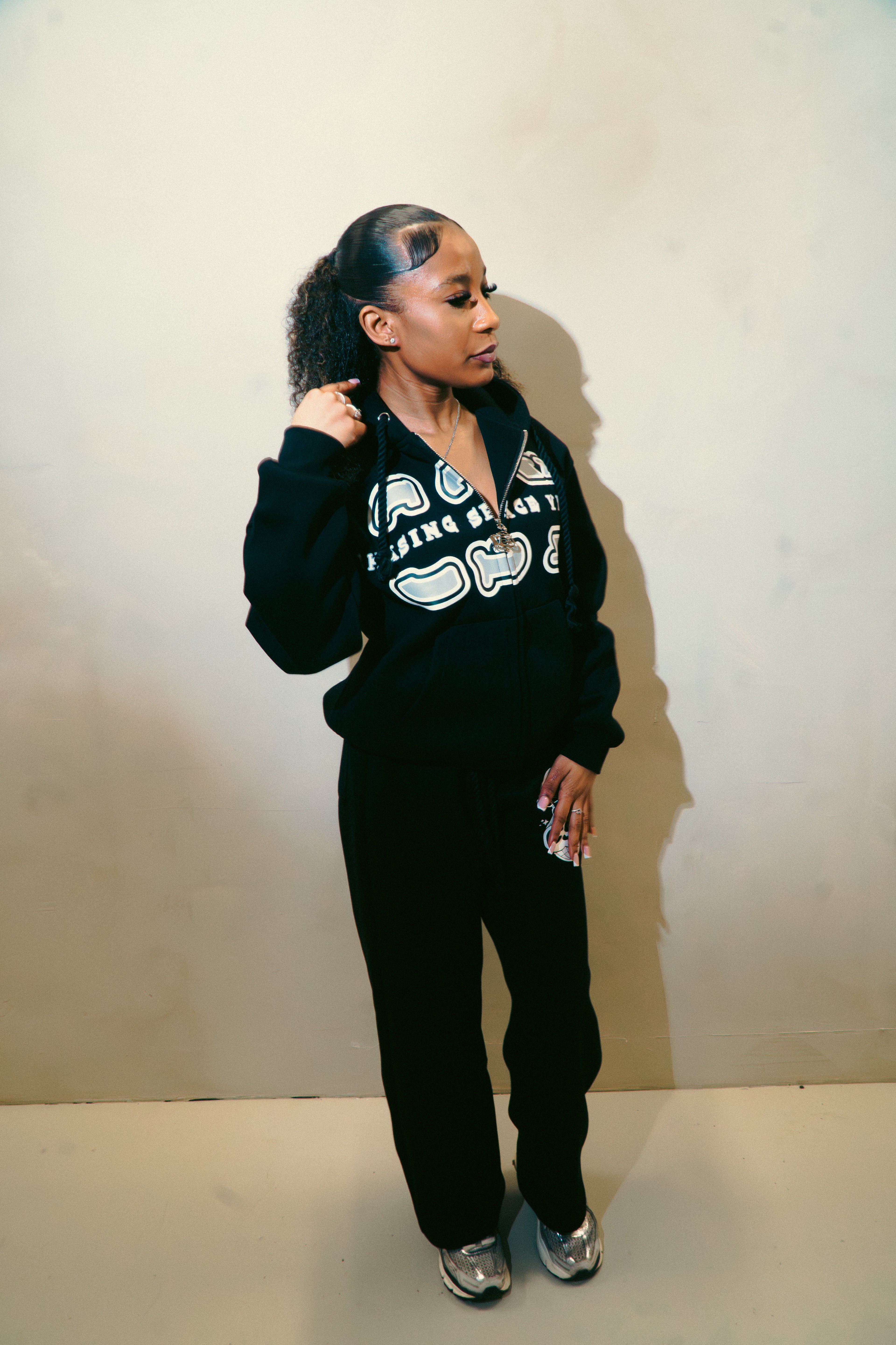 CSV Black tracksuit top